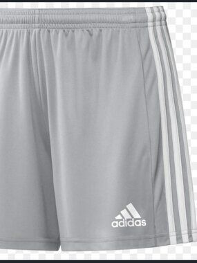 Women's Adidas Squad 21 Short - Heather Gray - XLarge - NWT